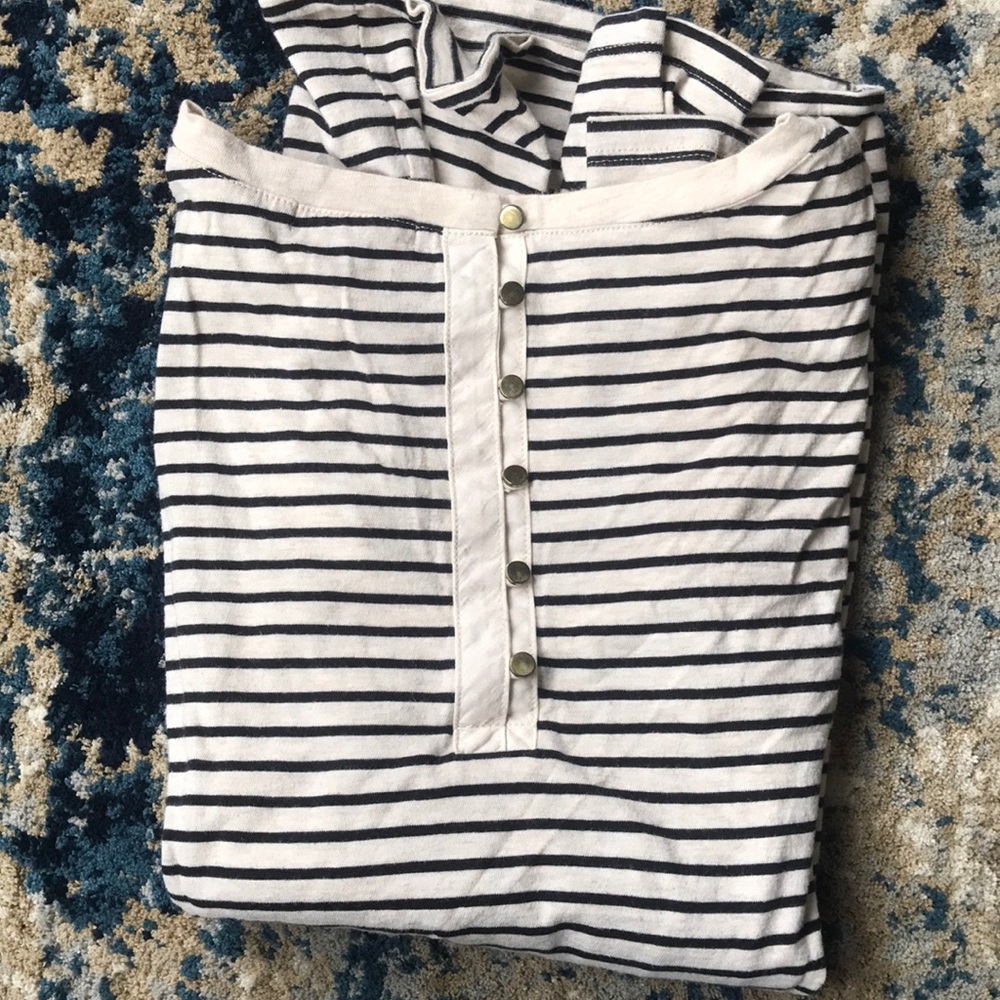 Button Back Tee - image 3